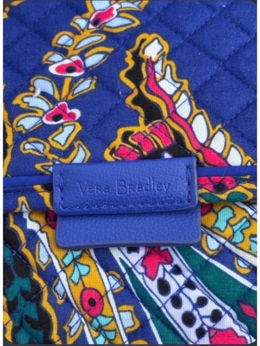 Vera Bradley Signature Iconic Messenger Paisley - Picture 2 of 10